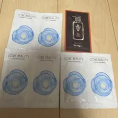 CORE BEAUTY クリームシャンプー&リ・ヘア　シャンプー　サンプルセット