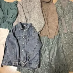 レディースまとめ売り　8点　コーデ売り　ワンピース　サイズL