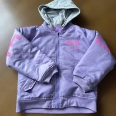 ANAP KIDS フード付きパープルコート