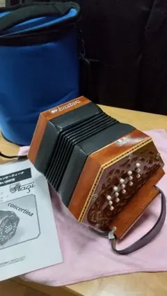 HOHNER コンサーティーナ D40 20キー アコーディオン 動作良好 - メルカリ