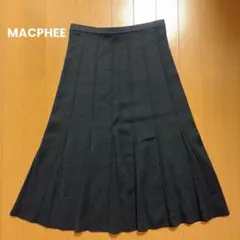 MACPHEE トゥモローランド ウール100% ニット フレアスカート 블랙