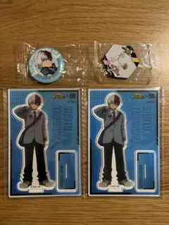 僕のヒーローアカデミア くら寿司 コラボ アクリルスタンド 缶バッジ マグネット