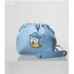 wcj ディズニー ドナルド フェイスデザイン トートバッグ ショルダー