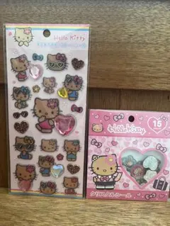 ラスト！正規品　ハローキティ　キラキララインストーンシール　クリスタルシール