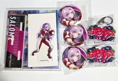 にじさんじ カプコン くじ 壱百満天原サロメ アクスタ 缶バッジ アクキー
