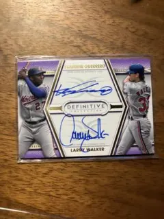 topps Larry Walker ゲレーロ Dual auto 5シリ
