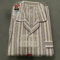 GUNZE ストライプ 半袖パジャマ Mサイズ