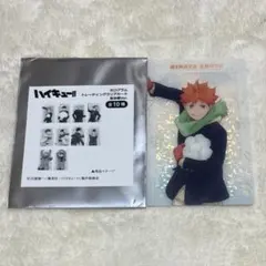 ハイキュー‼︎ 雪合戦 ホログラムクリアカード 先行 日向翔陽