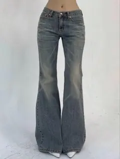 SHEIN Dazy フレアジーンズ ローライズジーンズ フレアデニム