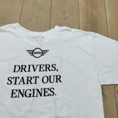 US古着Tシャツ 自動車ブランドMINI ミニクーパー ホワイト 白 XLのサムネイル