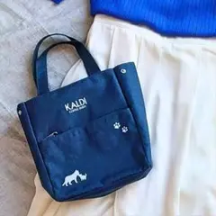カルディ　　バック　ミニトート　ネコ　未使用品