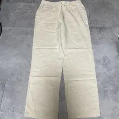 ZARA コットン＆リネン リラックスフィットパンツ