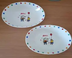 2枚セット　メイシーちゃん　Maisyちゃん　カレー＆パスタ皿　オーバル　陶器