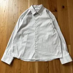 美品 ミースロエ MIESROHE ストライプ 長袖シャツ オーバーサイズのサムネイル