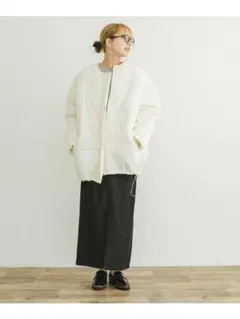 ITEMS アーバンリサーチ 中綿キルトオーバージャケット