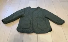 ユニクロ　キッズ キルティングジャケット 110