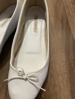 FABIO RUSCONI バレエシューズ リボン付き