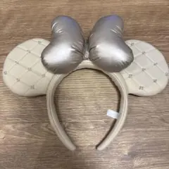 ミッキー耳カチューシャ ベージュ
