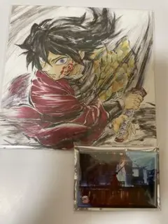 鬼滅の刃 無限城編 猗窩座再来入場者特典冨岡義勇全方位缶バッジセット