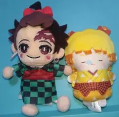 鬼滅の刃 炭子＆善子ぬいぐるみチャーム