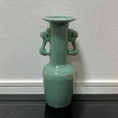 青磁耳付花入　茶道具懐石鵬雲斎坐忘斎淡々斎即中斎而妙斎棗水指茶杓水屋茶碗釜