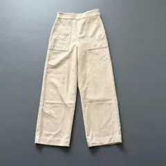 コットン ワイドパンツ