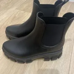 ⚠️最終値下げ⚠️ 黒 サイドゴアブーツ 厚底