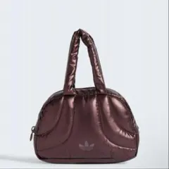 adidas originals ミニ　ボーリングバッグ　メタリック ブラウン