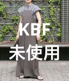 KBF WIDEキャミサロペット　グレーのサムネイル