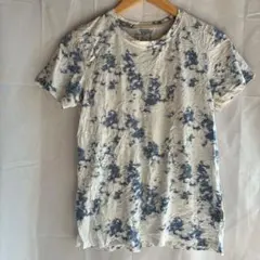 美品✨Eldrich Bear 【S】青 タイダイ Tシャツ 半袖 スリット