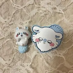 る*ぅ様 ちいかわ モモンガ ハグコット&ラバーマグネット セット ガシャポン