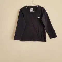 PETIT BATEAU ネイビー 長袖Tシャツ 3歳