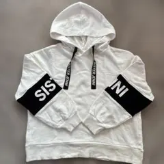 シスタージェニィ パーカー　ホワイト　白140cm キッズ