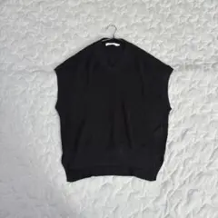 ［AMERICAN HOLIC］シンプルベスト(M)/モノトーン カジュアル