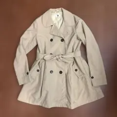 UNIQLO ベージュ　トレンチコート150