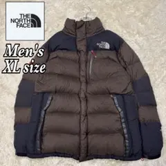 【訳あり】ノースフェイス サミットシリーズ ダウンジャケット ブラウン XL