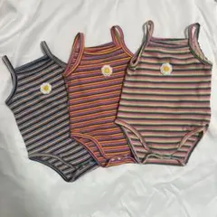 ロンパース キャミソール 3枚セット