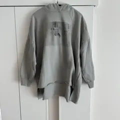 サマンサモスモス パーカー フリーサイズ 鹿プリント カーキ