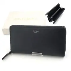 ✨未使用展示品✨　JIMMY CHOO 長財布　ラウンドファスナー　ファスナー