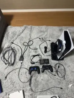 PS5 本体箱有　コントローラー2個　アストロヘッドセット　アンプセット