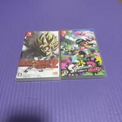 ドラゴンボール ゼノバース2 スプラトゥーン2 Switch ソフト2本セット