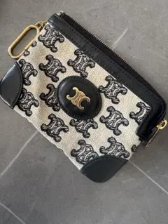 CELINE マカダム トリオンフ 総柄 ポーチ A103 | Mercari