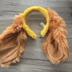 動物耳カチューシャ オレンジ イエロー