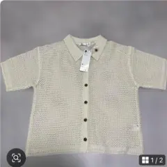 GU スカシアミニットシャツ ナチュラル M 新品　タグ付きのサムネイル