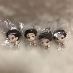 鬼滅の刃　つまんでつなげてますこっと　狛治　４点セット　ガチャ