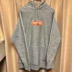 Supreme 17AWボックスロゴグレーパーカー