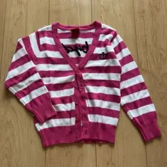 BABY DOLL ストライプカーディガン 100cm