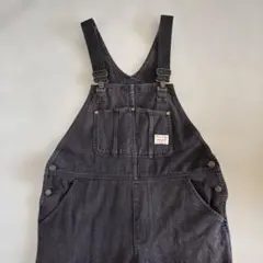 PENNEY'S ブラックデニム オーバーオール