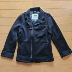 ikka ジャケット ライダース風　120 　ブラック　フォーマル