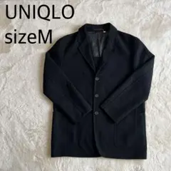 UNIQLO 黒 テーラードジャケット Mサイズ秋冬
